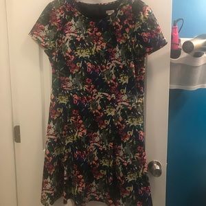 J crew floral dress